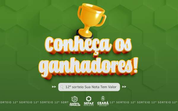 Governo do Ceará entrega prêmios aos ganhadores do segundo sorteio